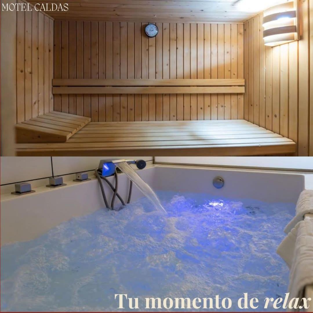 Motel Caldas Caldas De Reis Eksteriør billede