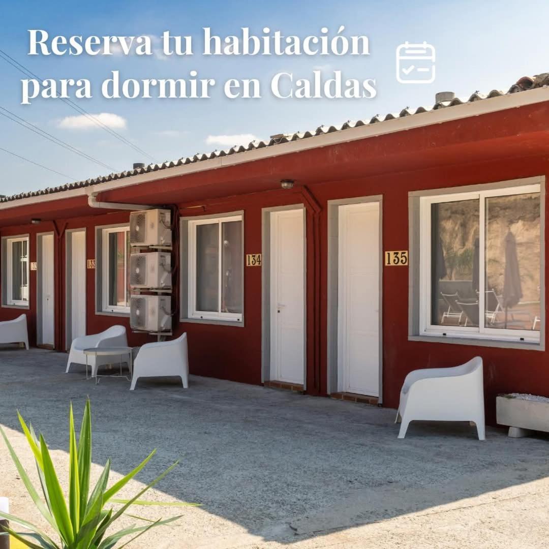 Motel Caldas Caldas De Reis Eksteriør billede